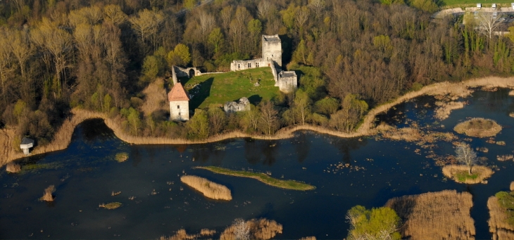 Le Bourget du Lac (photo aérienne)Chateau de ThomasII - Le Bourget-du-Lac