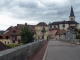 Photo suivante de Les Échelles le village vu du pont sur le Guiers