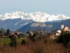 Montagnole,massif de la Chartreuse,massif des Baugeset la Chaîne de Belledonne en arrière plann