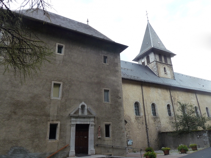 Abbaye de Tamié : l'entrée - Plancherine