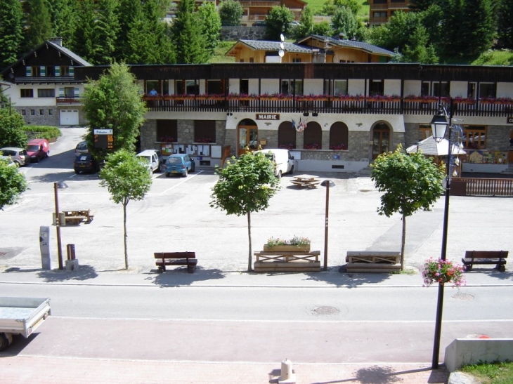 La place du village - Pralognan-la-Vanoise