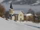 Eglise de Saint Franc sous la neige