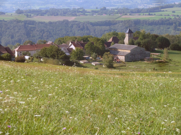 Vue sur le village - Saint-Maurice-de-Rotherens