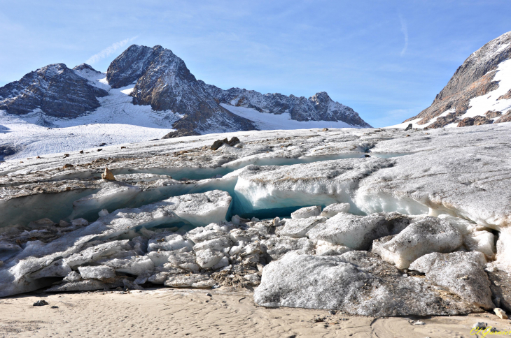 Glacier de Saint-Sorlin le 27 septembre 2019 - Saint-Sorlin-d'Arves