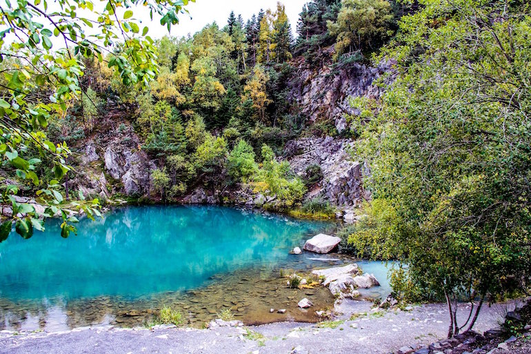 lac bleu Auvergne